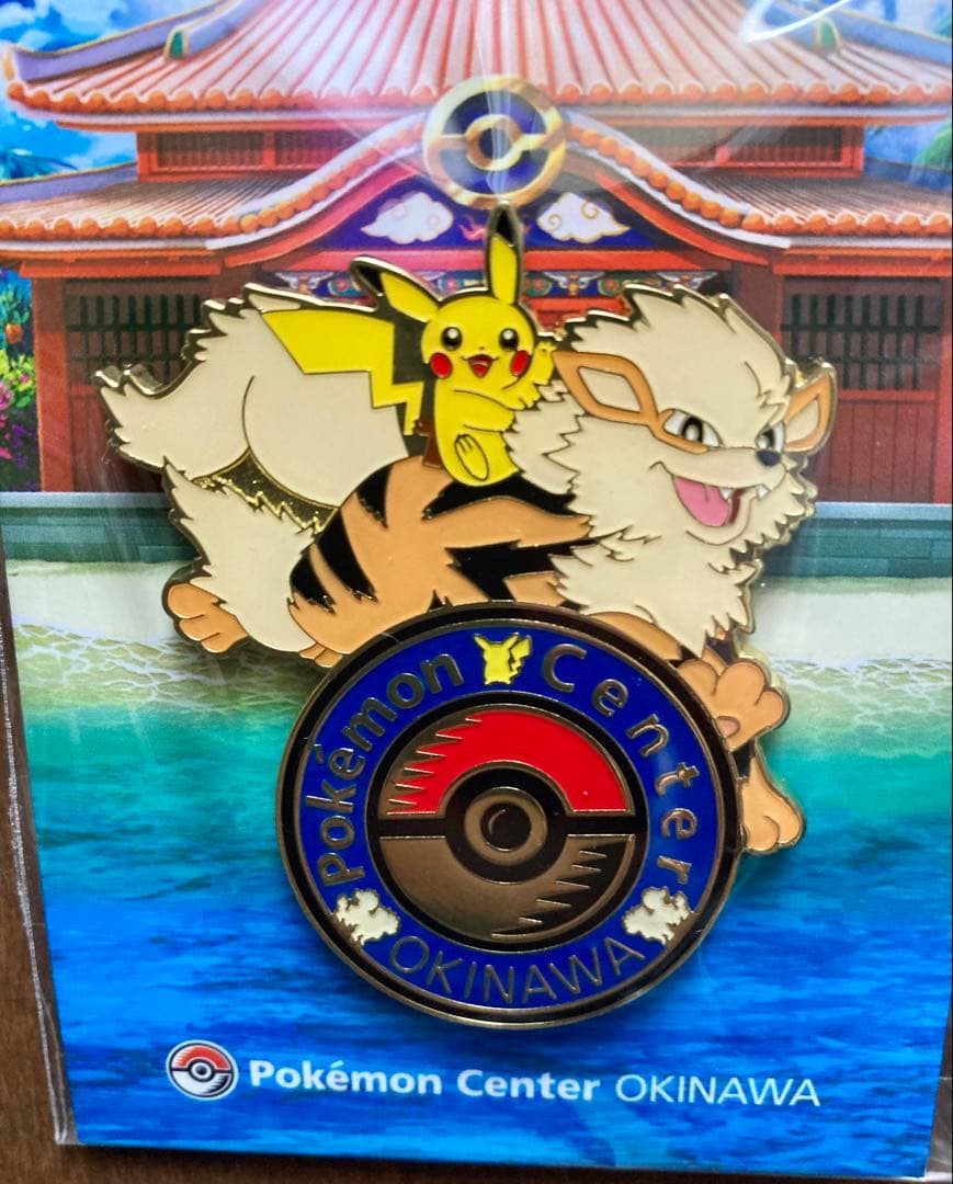 新品未開封】ポケセン オキナワ ピンズ ピンバッジ 沖縄 ポケモン