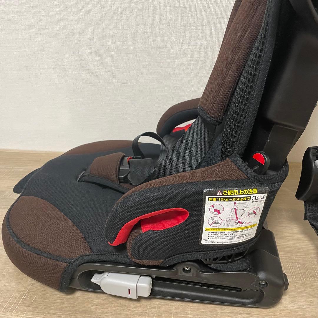 日本育児 トラベルベストEC FIX ISOFIX チャイルドシート ブラウン