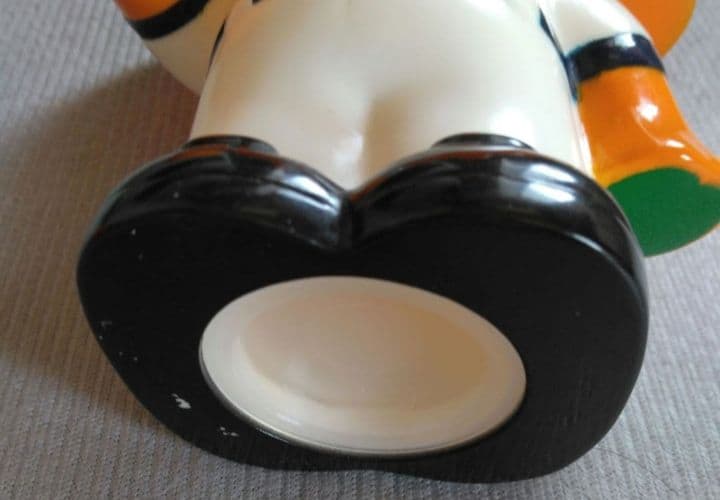 昭和レトロ◇佐藤製薬のサトちゃん14cm ソフビ貯金箱 当時物 - メルカリ