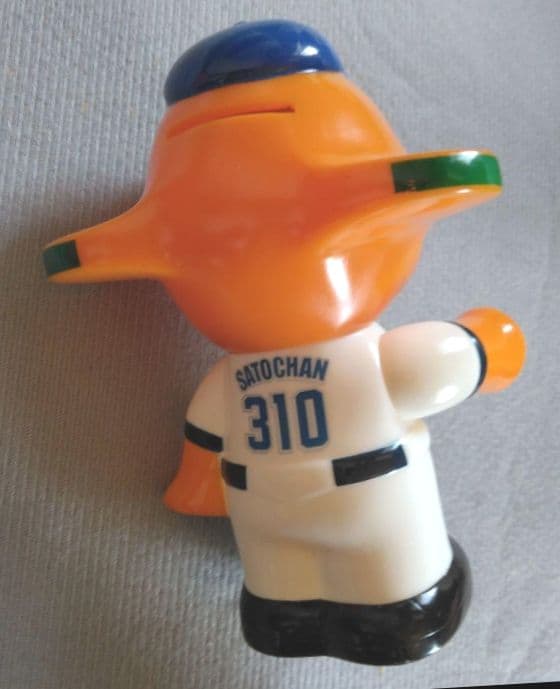 昭和レトロ◇佐藤製薬のサトちゃん14cm ソフビ貯金箱 当時物 - メルカリ