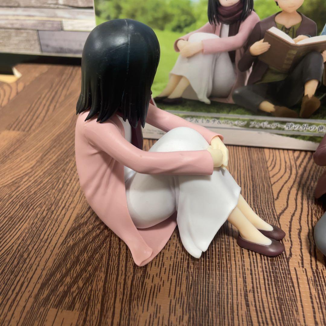 進撃の巨人 一番くじ 地ならし A賞 エレン・ミカサ・アルミン