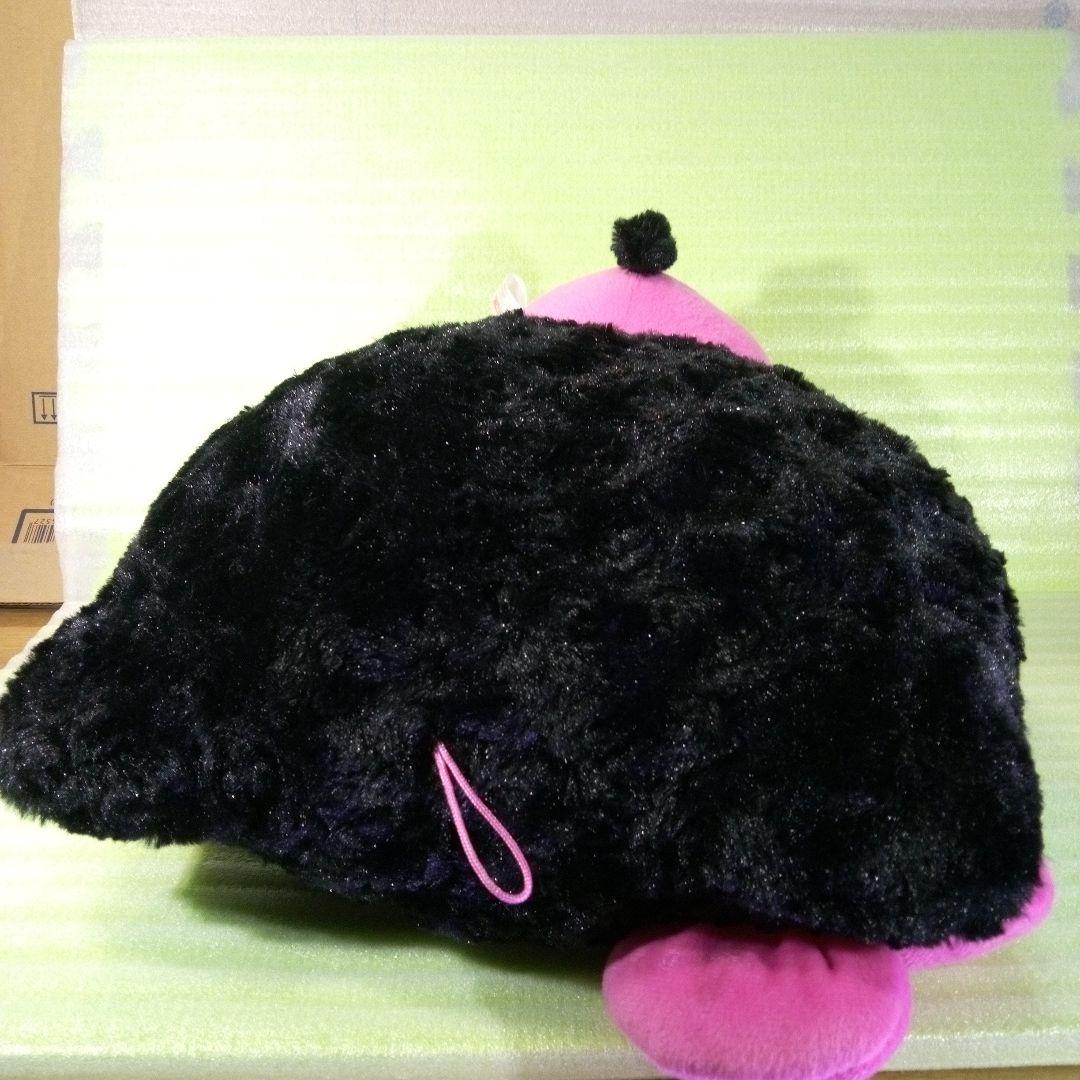ハローキティ ぬいぐるみ EIKOH エイコー 黒 ブラック ピンク レア