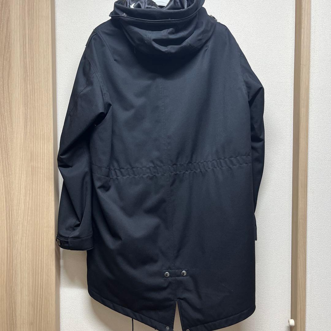 SOPHNET. 16AW 2レイヤーモッズコート 黒 サイズM