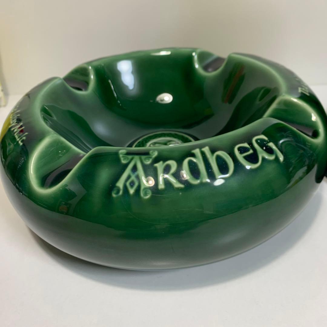 Ardbeg 陶器製灰皿 緑色