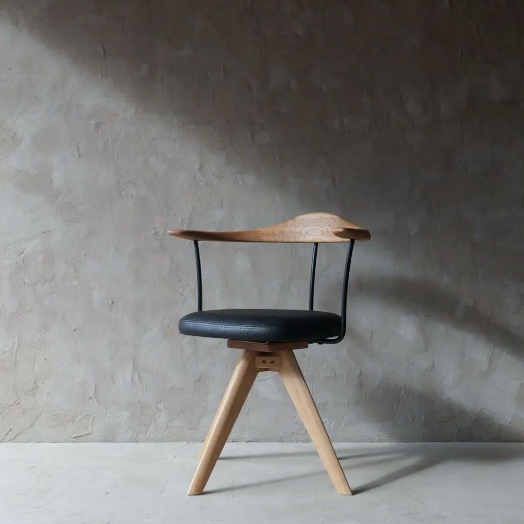 回転チェア　新品未使用 回転チェア NICOLA AC(HD-3049)GY/WH【大型商品配送】◇の通販｜東京