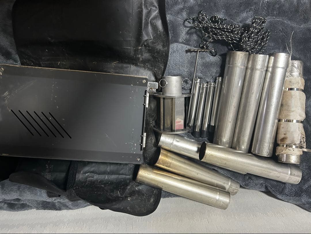 UNIFLAME（ユニフレーム）3次燃焼ペレットストーブ 社外薪バッグ