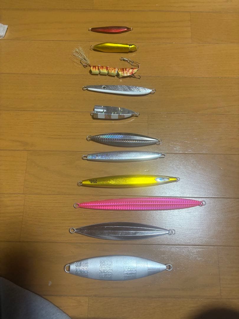 ジグ11個セット 40〜350g ゼスタ シマノ メジャークラフト 海太郎他