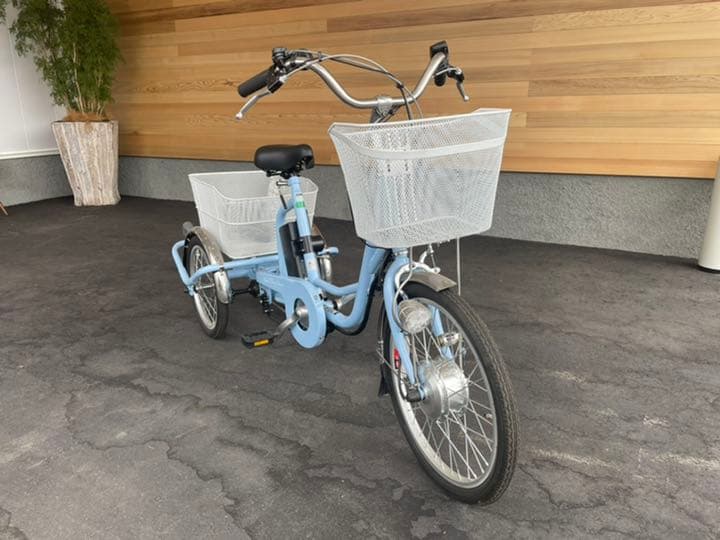 美品)電動アシスト三輪自転車超美品・1回試乗のみ】G E-PARTON