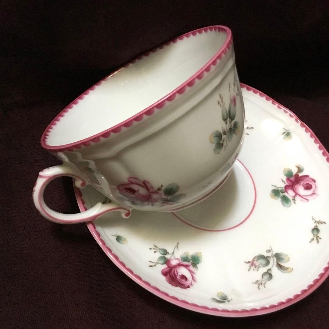 廃盤品】リチャードジノリ アンティークローズ カップ＆ソーサー