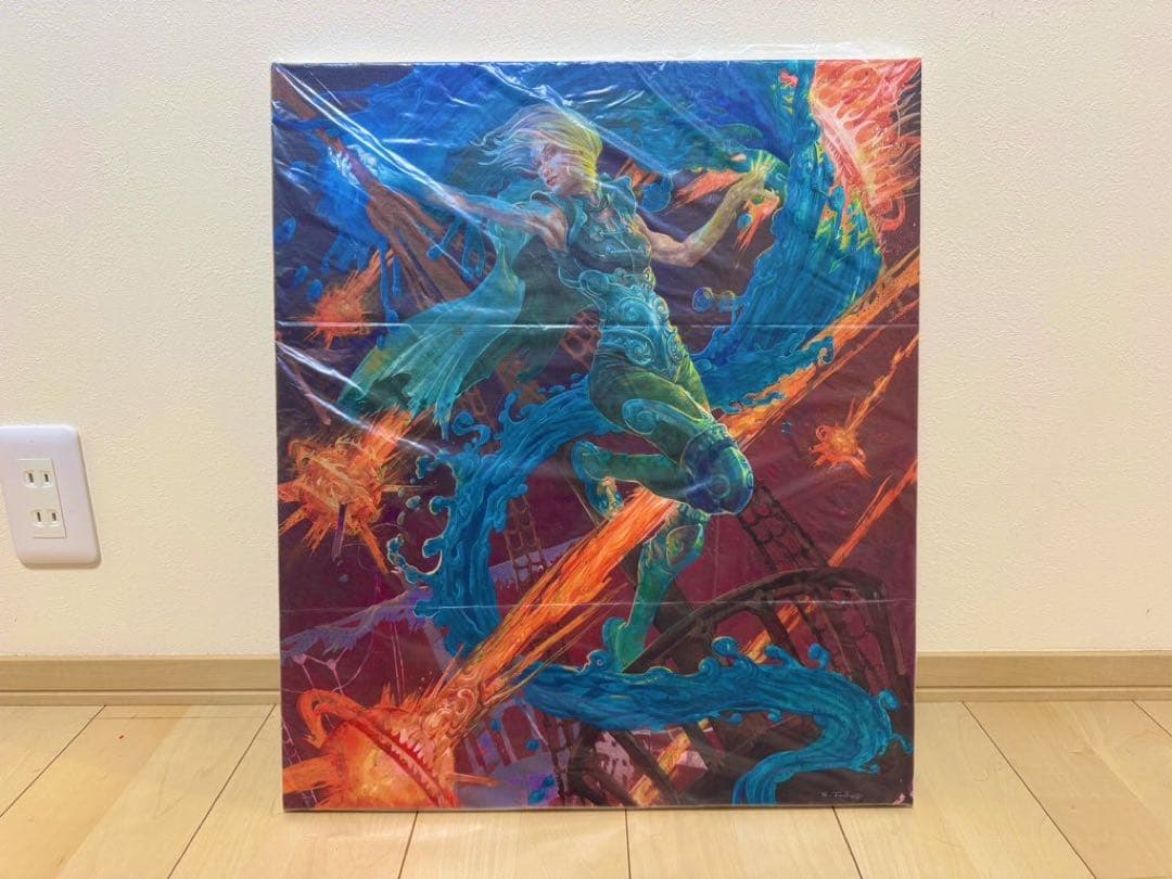 MTG Force of Will 意志の力　キャンバスアート　マジック大戦祭 MTG Force of Will 意志の力 キャンバスアート マジック大戦祭