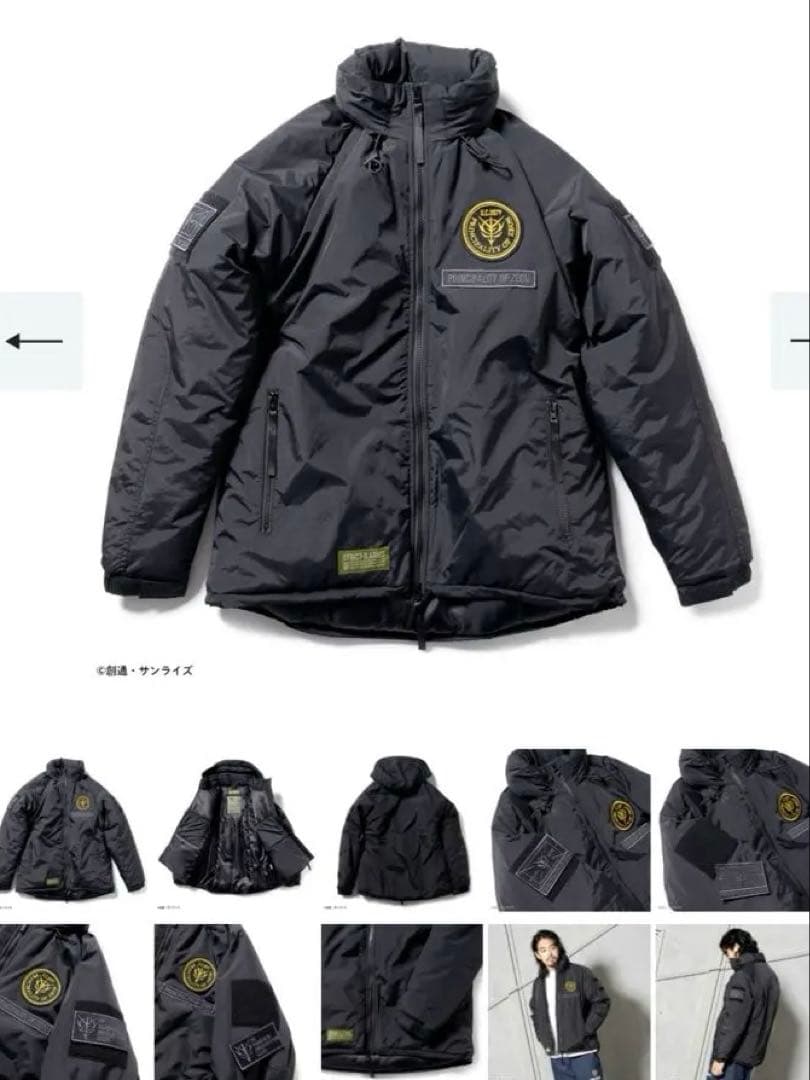 STRICT-G.ARMS 機動戦士ガンダム　ジャケット ZEON FORCES STRICT-G.ARMS『機動戦士ガンダム』MA-1ジャケット ZEON FORCES | 機動