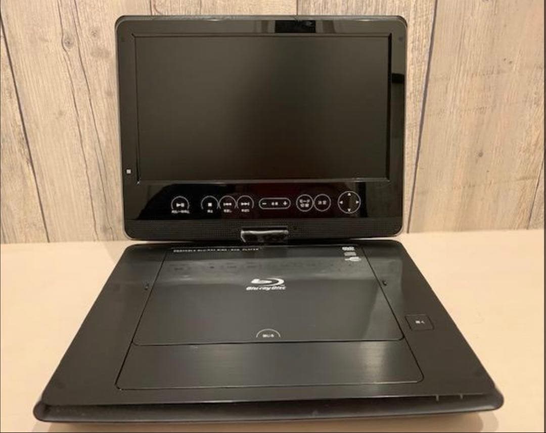 GREEN HOUSE GH-PBD100 ポータブルDVD/BDプレイヤー spot | GH-PDV9J-BK | GREEN HOUSE グリーンハウス