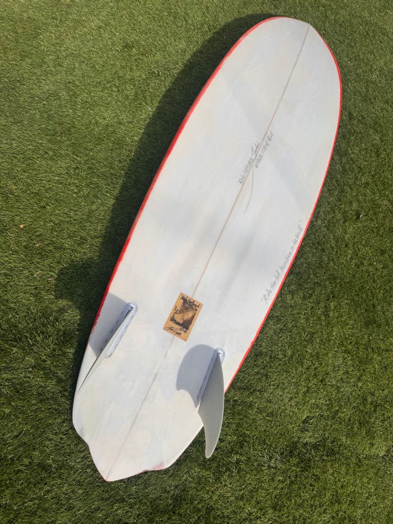 発送可能 xenosurfboard ミッドツイン 6.6 xeno surfboard ツインピン