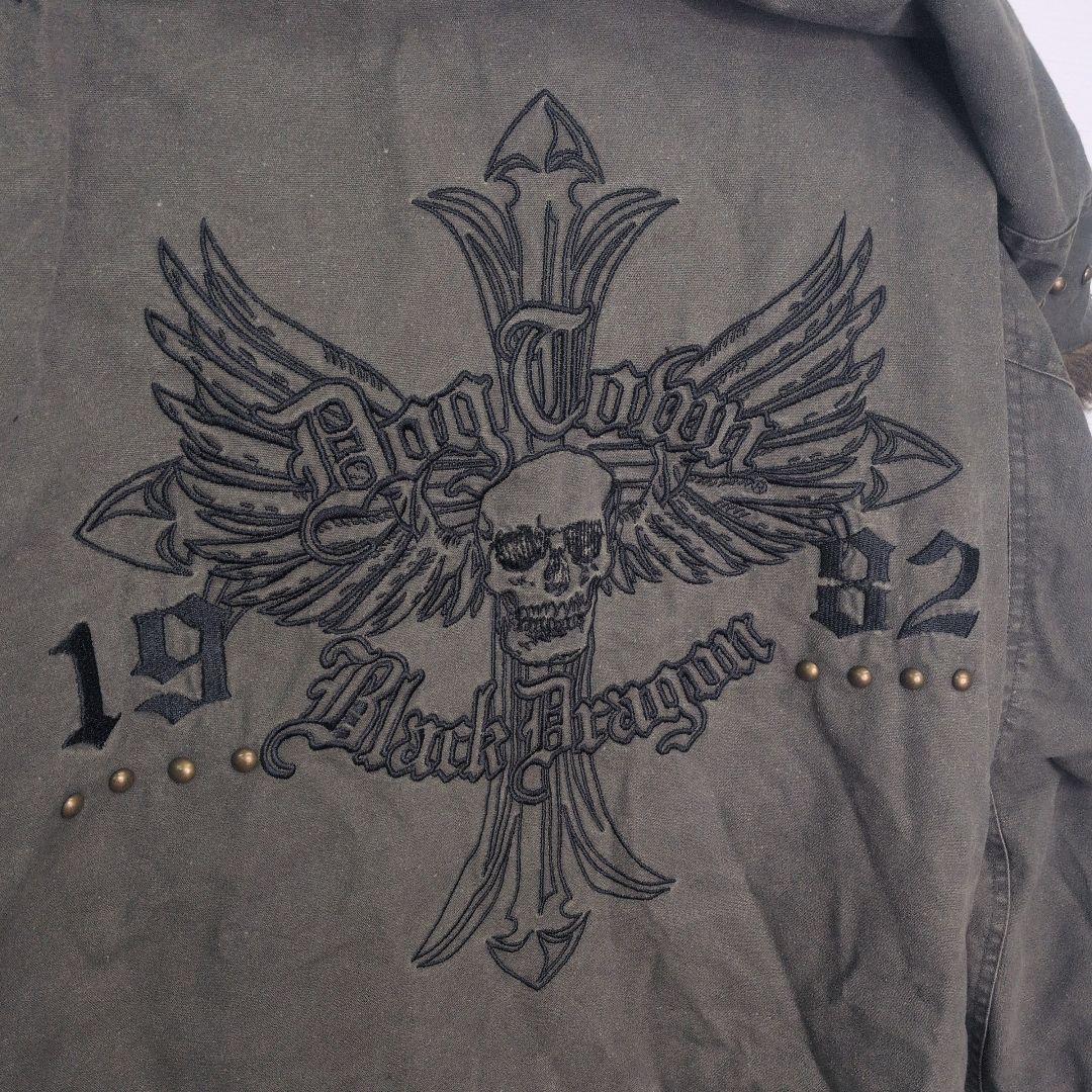 希少 dogtown type N-2B ドクロ 刺繍 XLサイズ キ - メルカリ