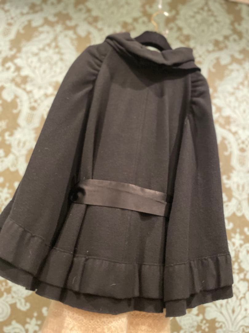 COTOO 2way華やかケープコート 幼稚園ママ 通園通学 お受験 コンサバ