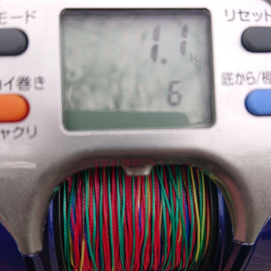 箱付属 ダイワ電動リール ハイパータナコン 500Fe 使用 1.1km 6時間