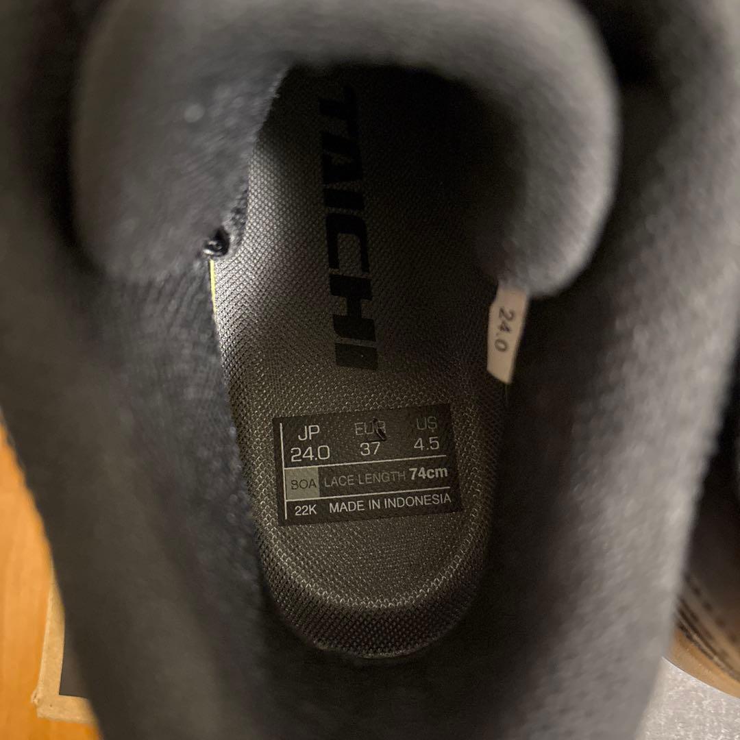 RS TAICHI ライディングシューズ 24.0cm オールブラック