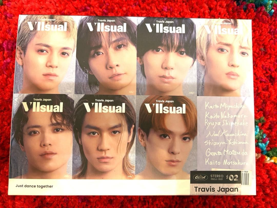 Travis Japan FC限定　VIIsual Travis Japan、2ndAL『VIIsual』FC限定盤スペシャルティザー公開