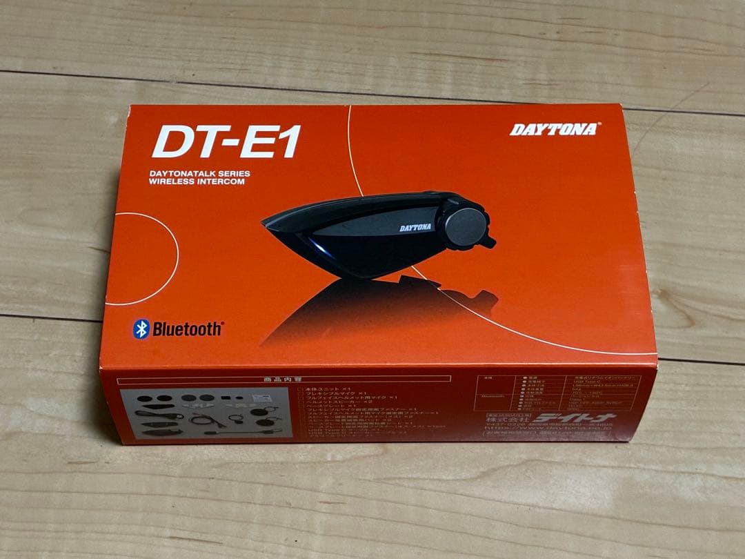 DT-E1 DAYTONA インカム DT-E1 1個セット｜株式会社デイトナ