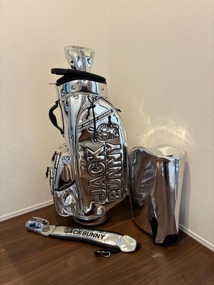 超美品⭐︎】ドラえもん メタリック キャディバッグ ヘッドカバーつき