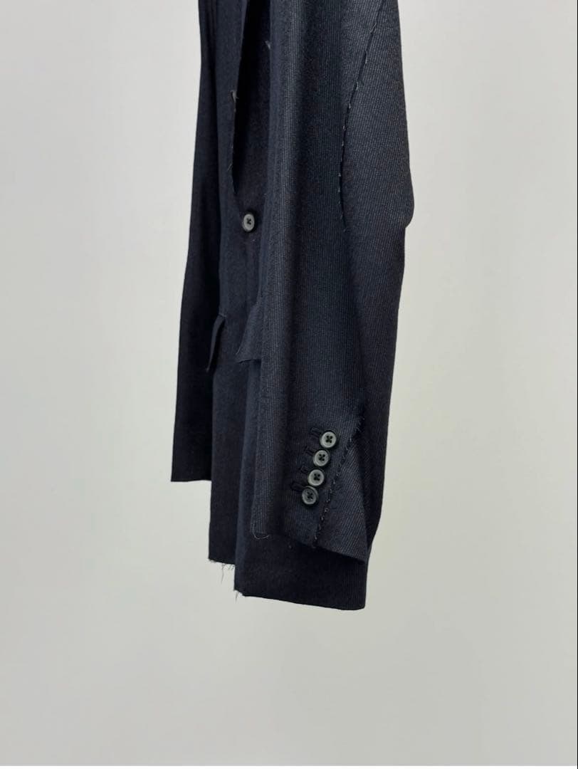 maatee&sons キリッパW ネイビーマイクロストライプサイズ3