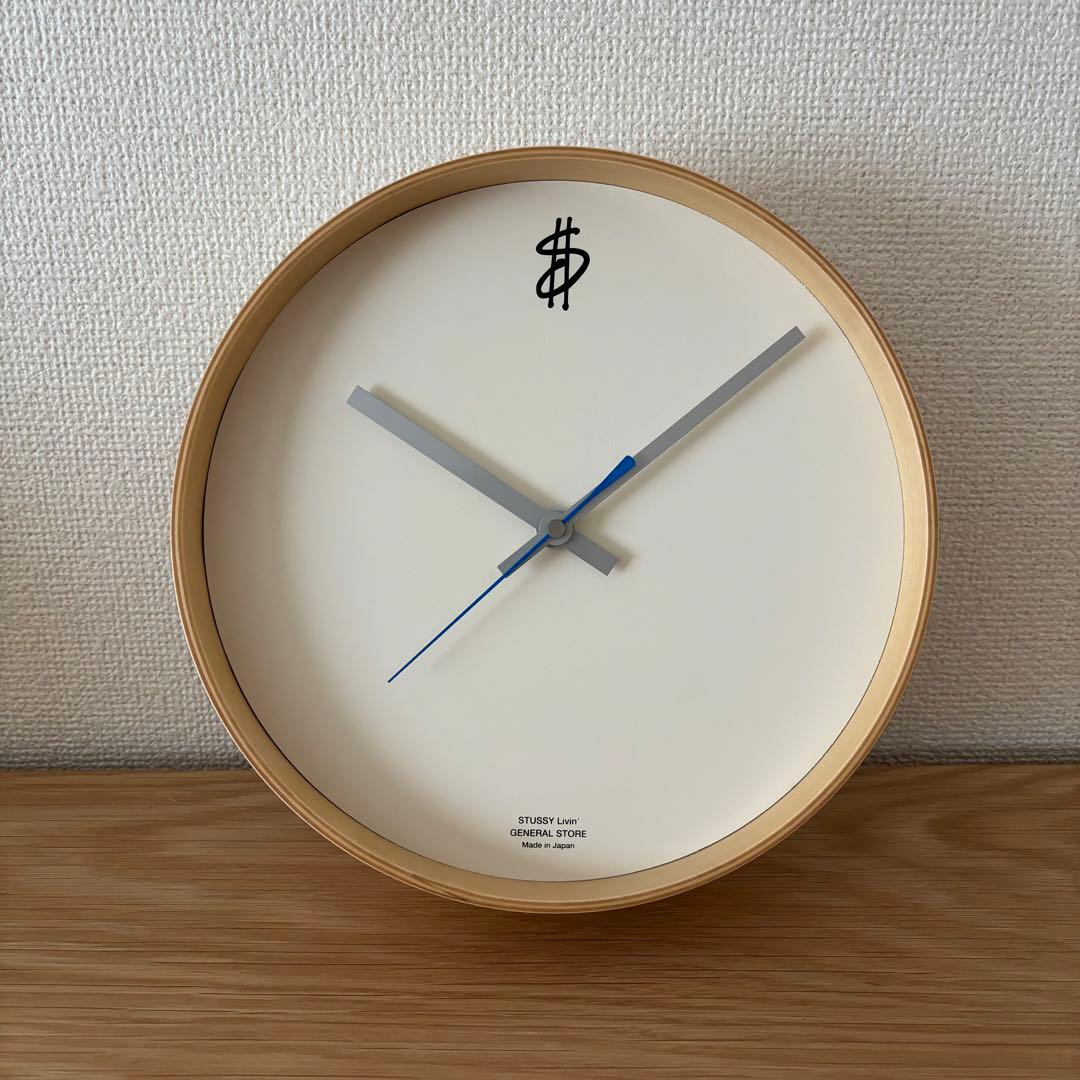 希少 極美品 STUSSY Livin' General Store 時計 - メルカリ