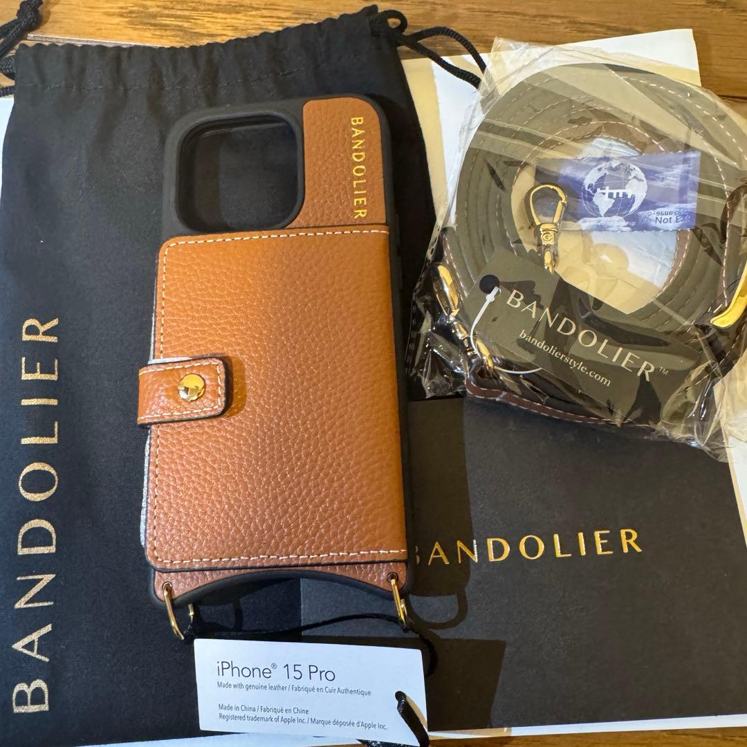 BANDOLIER iPhone 15 Pro ケース スマホショルダー BANDOLIER（バンドリヤー） スマホショルダー スマホケース iPhone15