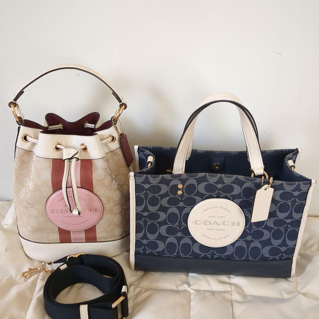 2個☆　COACH　コーチ　デンプシー　ショルダーバッグ　ハンドバッグ　巾着 2026年最新】コーチ デンプシー 巾着 ショルダーの人気アイテム - メルカリ