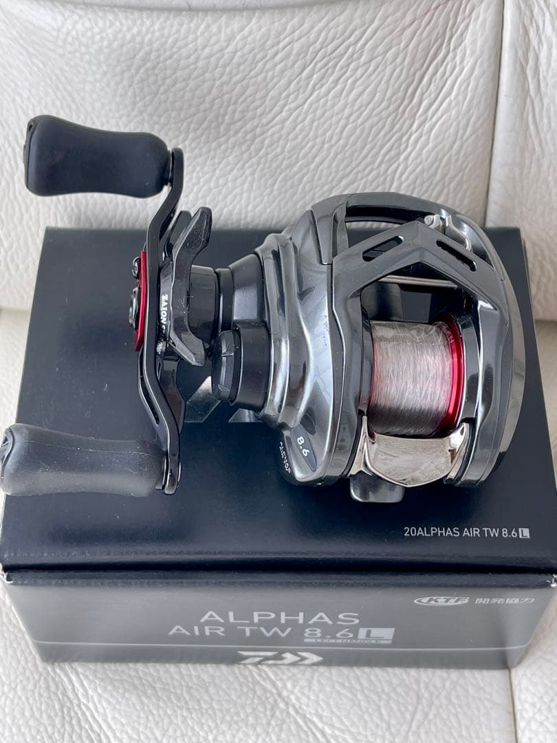 【美品/巻き良好】ダイワ アルファスエアー ALPHAS AIR TW 8.6L