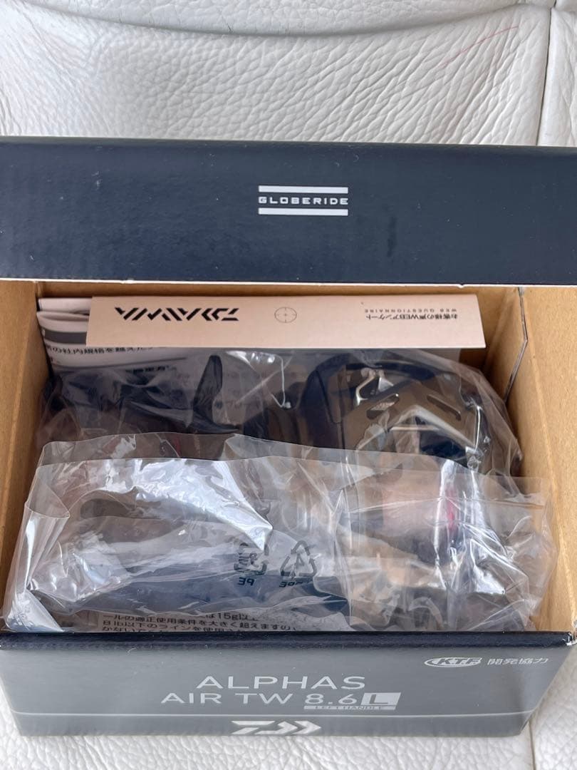 【美品/巻き良好】ダイワ アルファスエアー ALPHAS AIR TW 8.6L