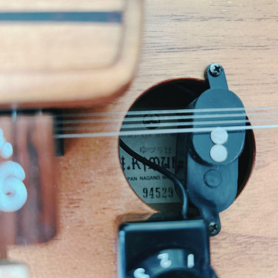 逸品】 美品 木村流 高級 電気大正琴 ゆずりは 大正琴 ハードケース ケース