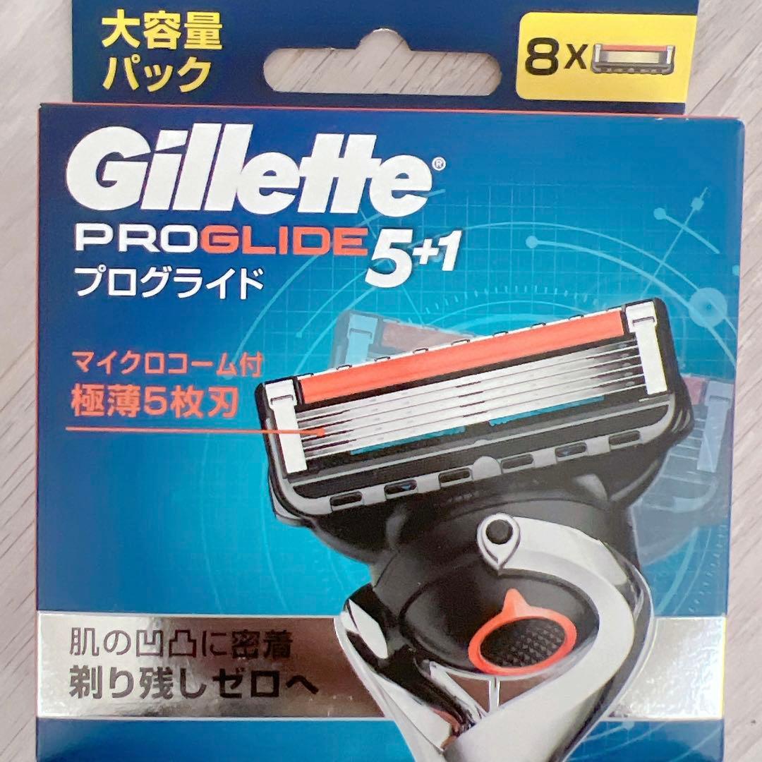 Gillette 5+1 電動剃刀 8個入り 大容量パック2つ ジレット プロ
