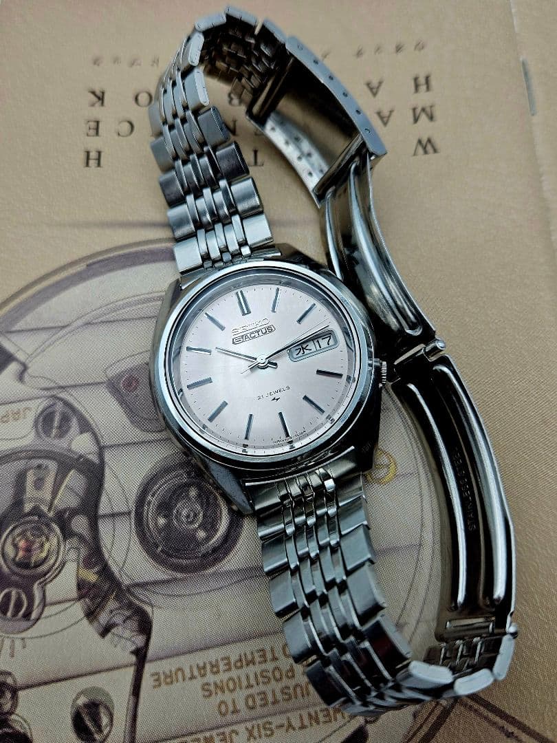 OH済】SEIKO 5 ACTUS 1975年製 3ヶ月保証 フルオリジナル
