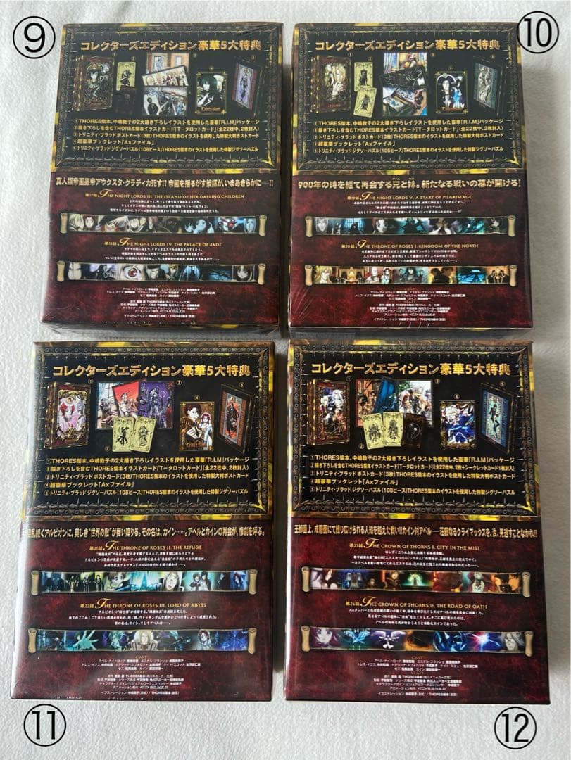 【新品】トリニティ・ブラッド DVD BOX 全巻 コレクターズエディション