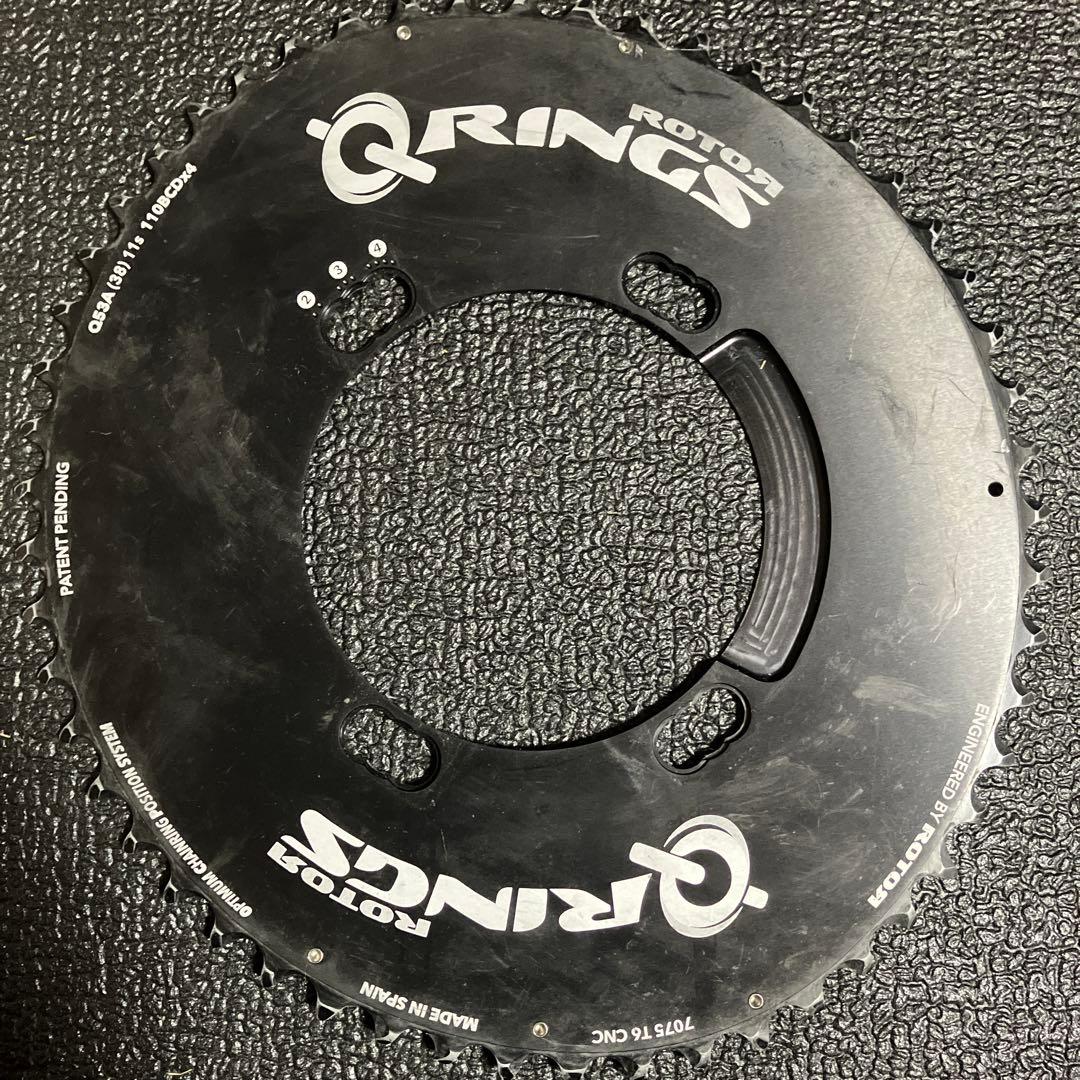 ROTOR QXL QRings チェーンリング 53T 38T セット ROTOR QXL チェーン