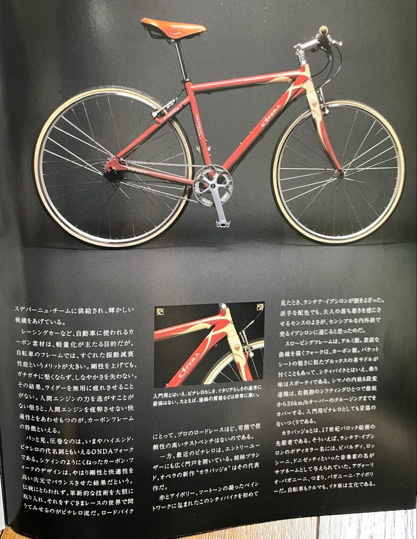 クロスバイク ピナレロ オペラ カラヴァッジオ カーボンフォーク