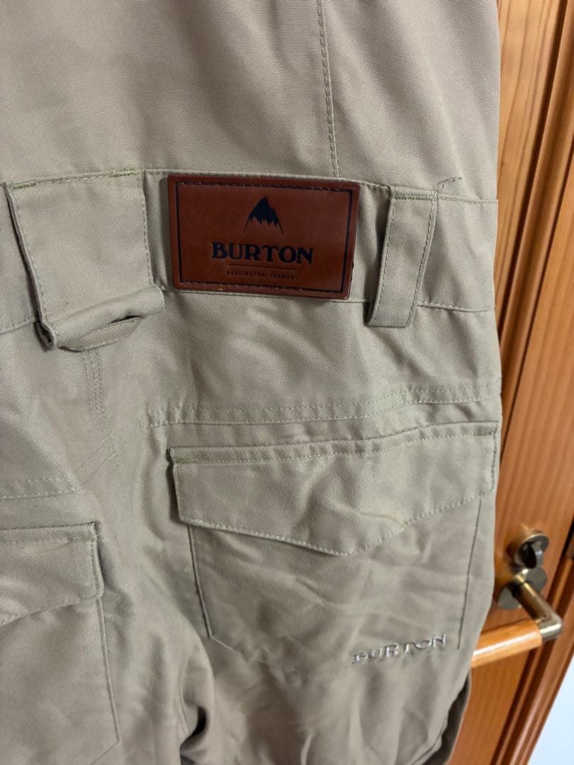 BURTON ベージュオーバーオール・ビブパンツの通販はau PAY マーケット