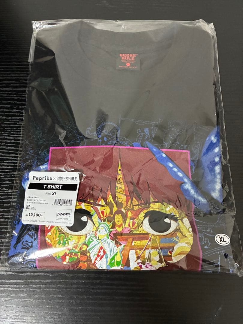 GEEKS RULE Paprika パプリカ XL GEEKS RULE × パプリカ コラボTeeが2026年 1/2~順次発売 (ギークス