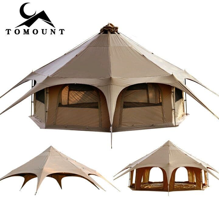 TOMOUNT TC ベルテント 8-10人用 グラウンドシート付 Amazon.co.jp: TOMOUNT ベルテント 5m TC テント 豪華型 ポリコットン