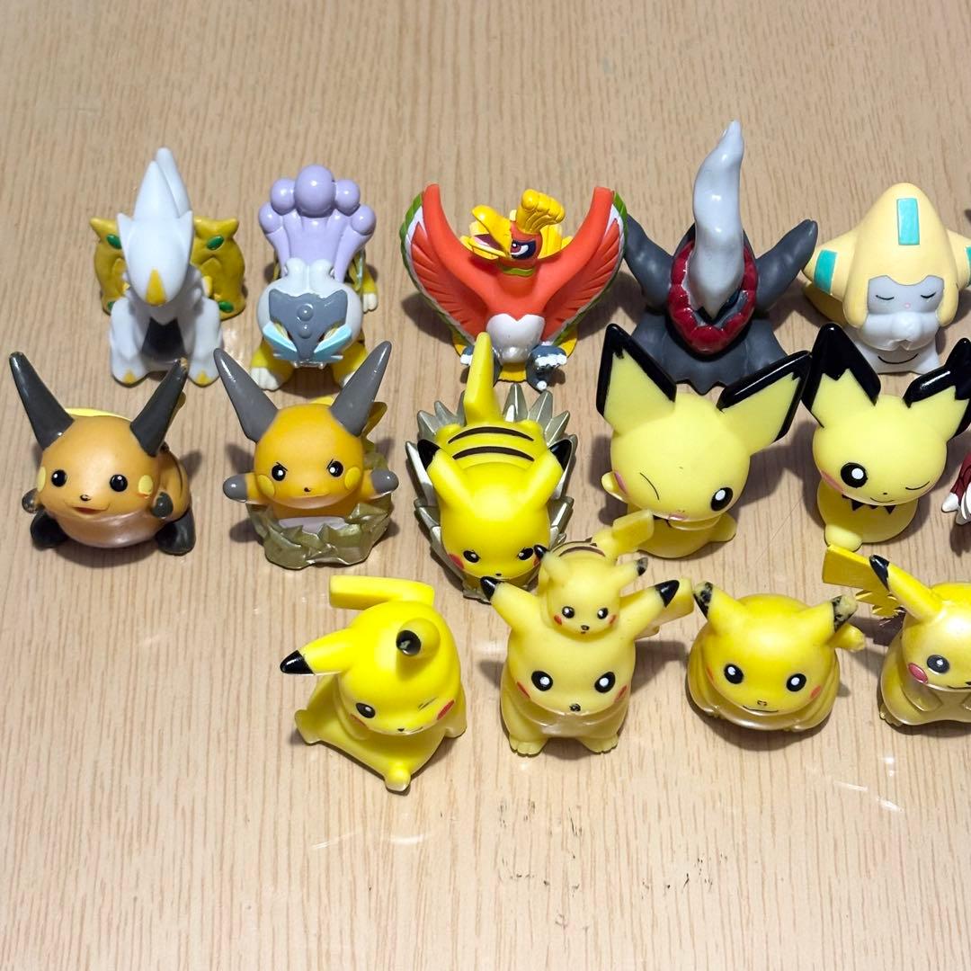 ポケモン】 指人形 モンコレ 110体 まとめ売り 初期 クリア フィギュア