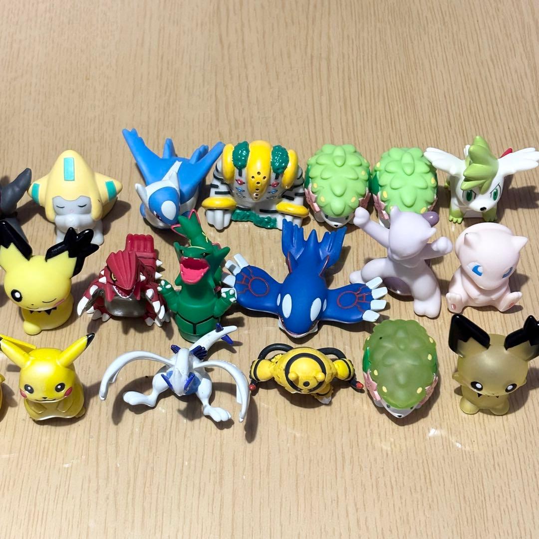 ポケモン】 指人形 モンコレ 110体 まとめ売り 初期 クリア フィギュア