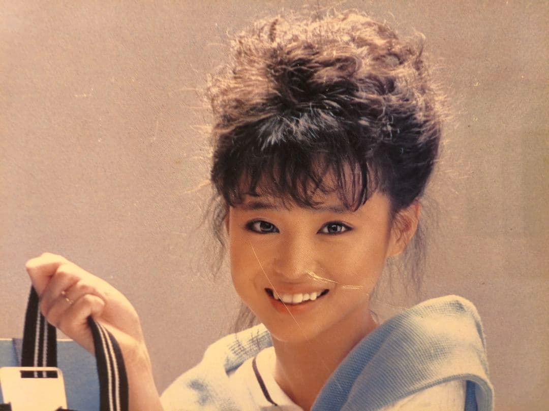 昭和レトロ・貴重】松田聖子 看板 MOONSTAR - メルカリ