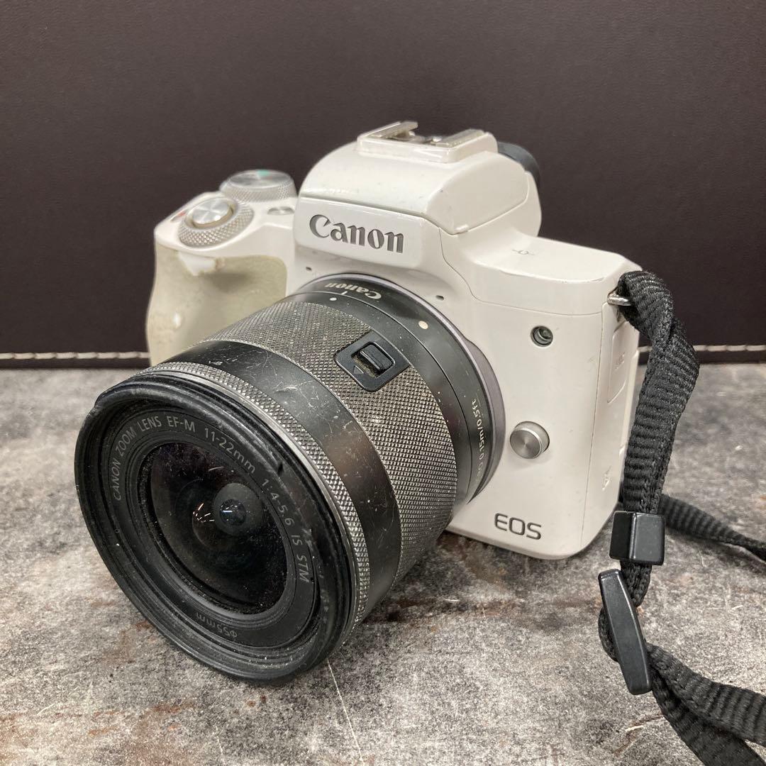T*a様 Canon EOS Kiss M デジカメ 一眼レフ ミラーレス ジャ EOS Kiss M ミラーレス一眼カメラ ブラック EOSKISSMBKWZK [ズーム