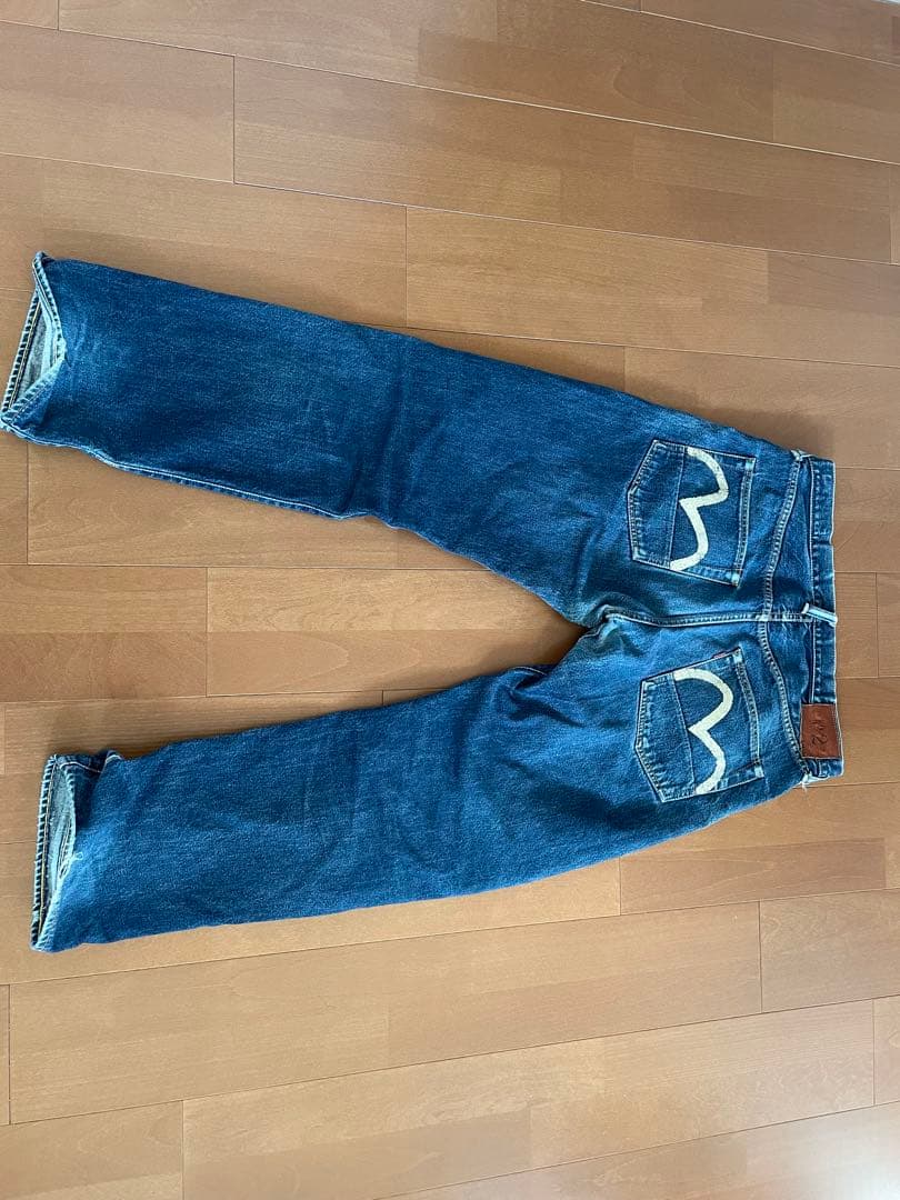 EVISU エヴィス 34×35 白カモメ EVISU エヴィスジーンズ No 2 2000 34×35白カモメ 刺繍 L デニムパンツ