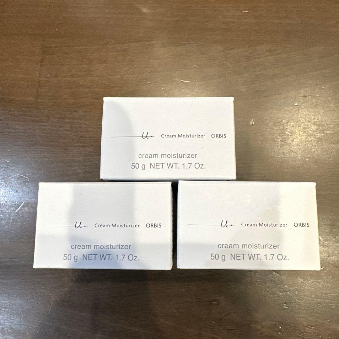 オルビスユードット　クリームモイスチャライザー 50g 3個セット オルビス オルビスユー ドット クリームモイスチャライザー ボトル入り