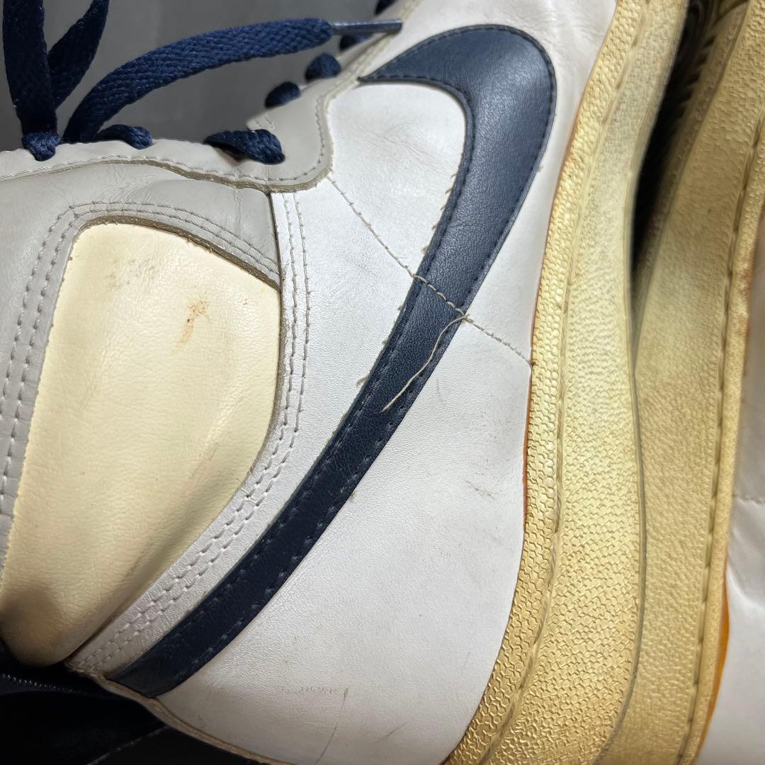 激レア！NIKE DYNASTY Hi ダイナスティ灰×白×紺85年製当時モノ