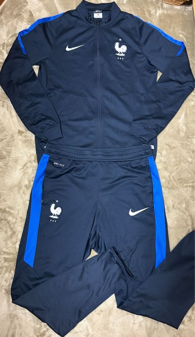 フランス代表　ナイキドリルトップ　上下セットアップ　ジャージ　トラックジャケット 楽天市場】フランス代表 2024 Dri-FIT Strike ドリルトップ＆KPZパンツ