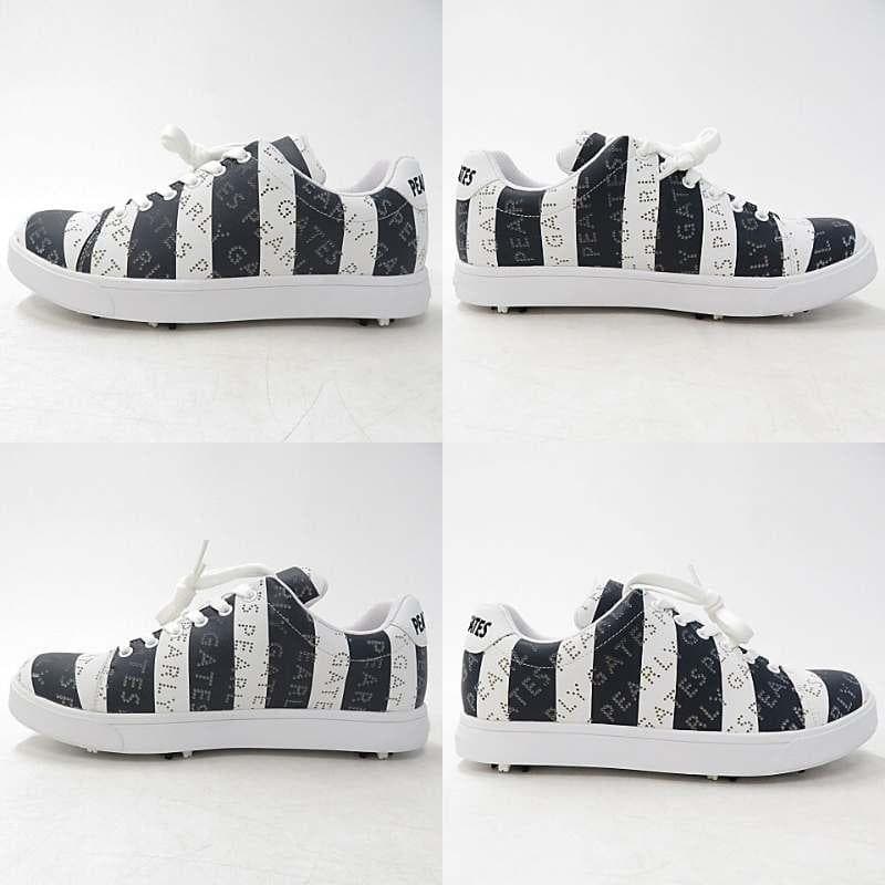 美品】PEARLY GATES ゴルフシューズ サイズ24.5 [M6032]