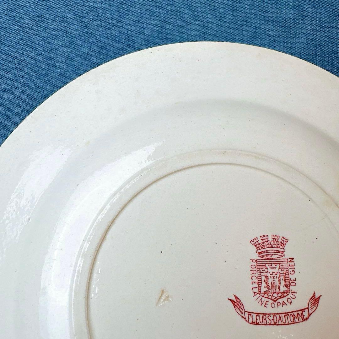 フランス ジアン FLEURS D'AUTOMNE 秋の花 赤 - メルカリ