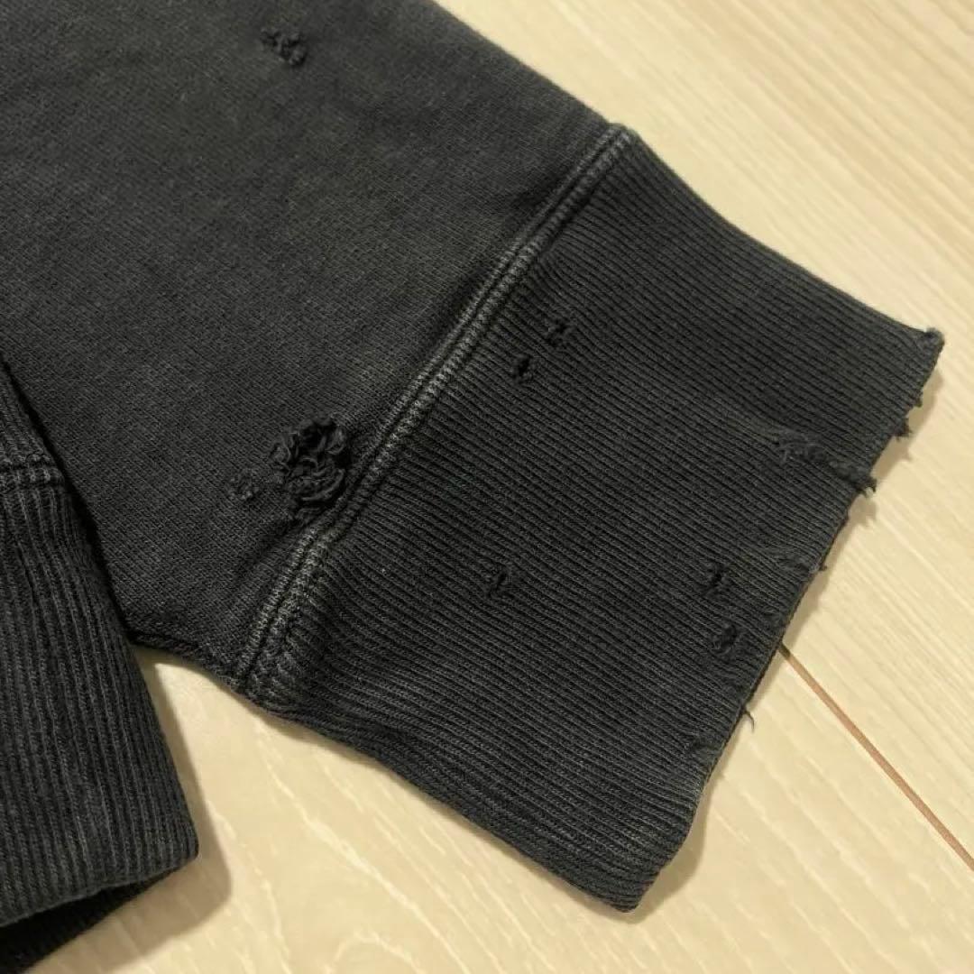 BOWWOW 23AW スウェット 黒 ヴィンテージ加工 - トップスベストセラー 商品